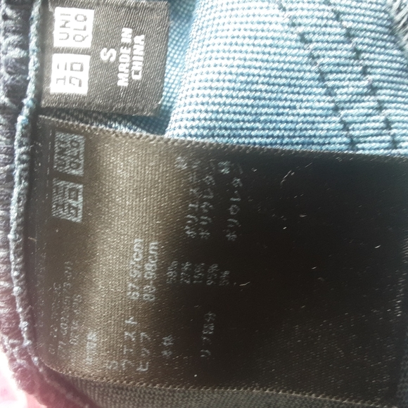 Uniqlo Maternity Skinny Blue Jeans Sz S - Picture 7 of 7